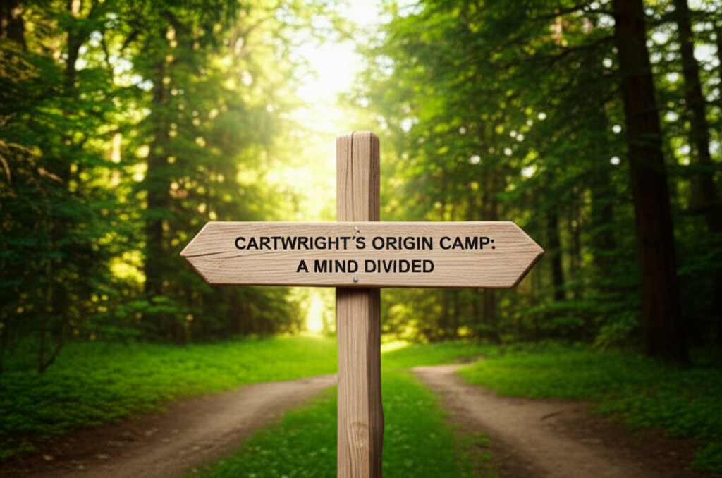 Cartwright’s Origin Camp: A Mind Divided