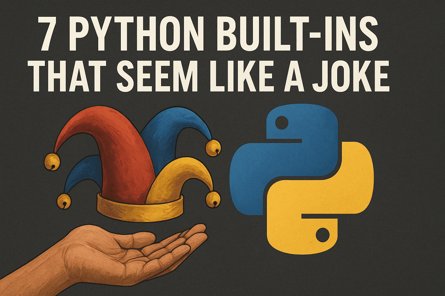 7 Python Built-ins That Seem Like a Joke (Until You Use Them)